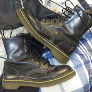 1460 BLACK COMBAT CLASSIC Doc Martens USL 9